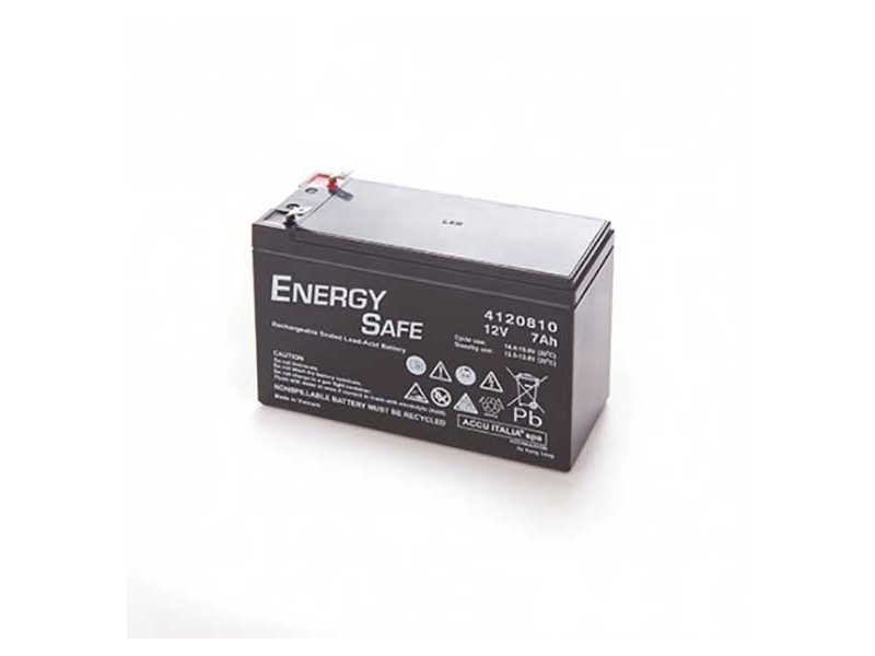 Batterie sigillate AGM Energy Safe 12V 7ah uso tampone