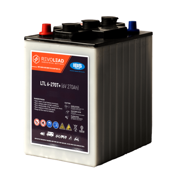 Batterie al piombo acido Revolead LTL 6-270T PLUS 6V 270Ah