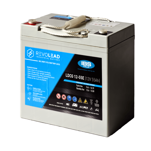 Batteria Gel Revolead LDCG12-55E 12V 55ah